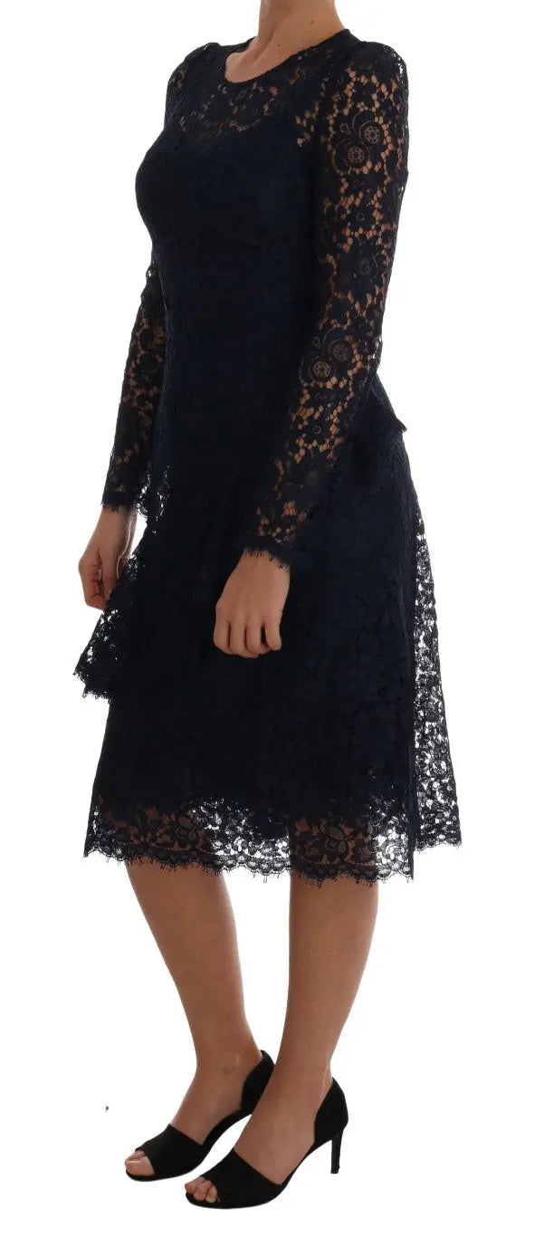 Robe Dolce & Gabbana Taormina bleue Dolce & Gabbana