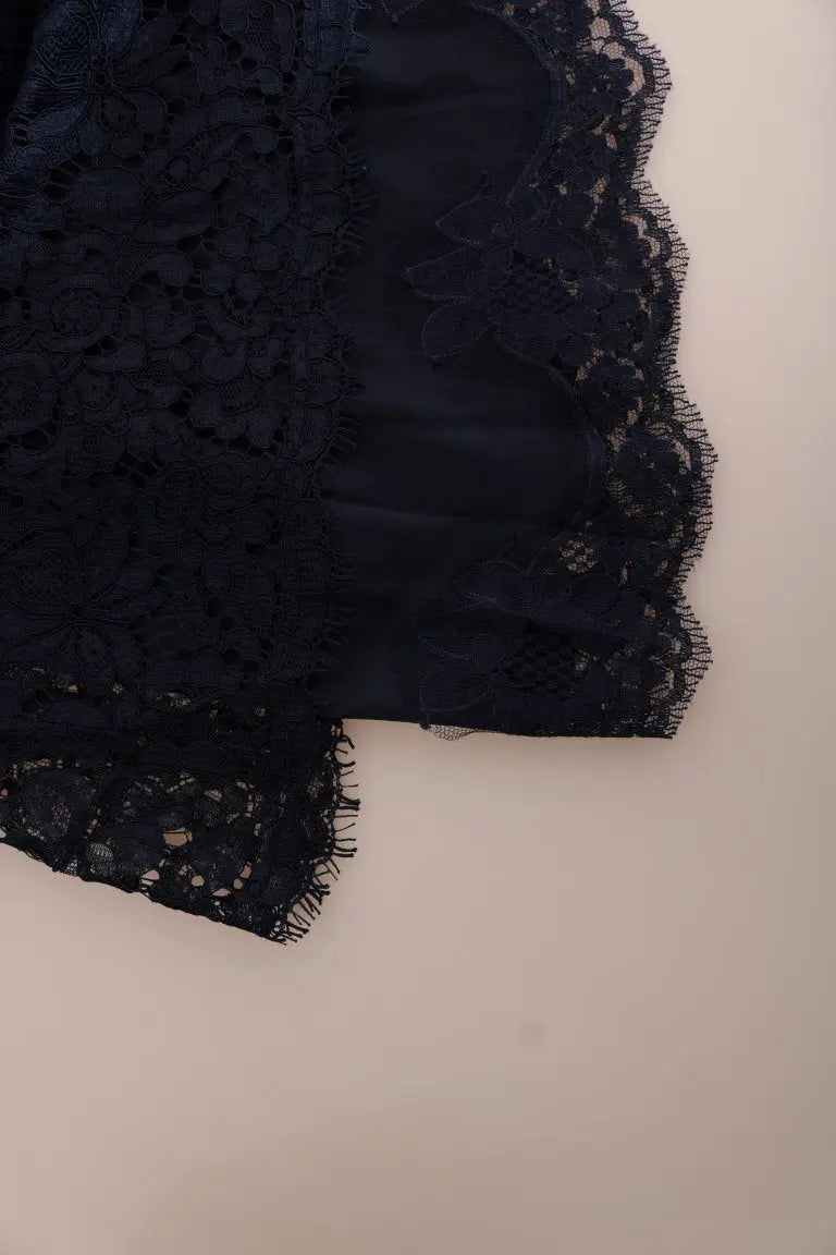 Robe Dolce & Gabbana Taormina bleue Dolce & Gabbana