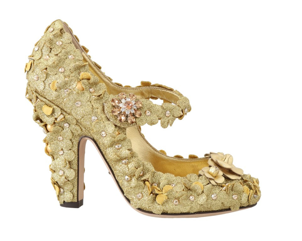 Pumps Dolce & Gabbana Mary Janes dorées