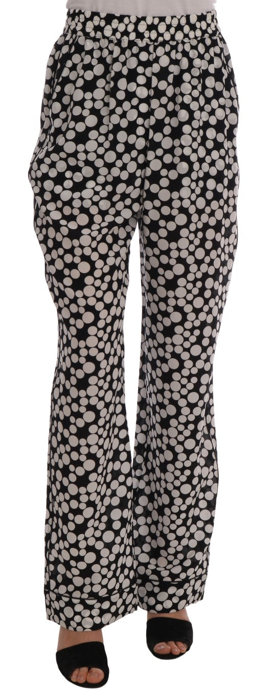 Pantalons Dolce & Gabbana à pois noirs