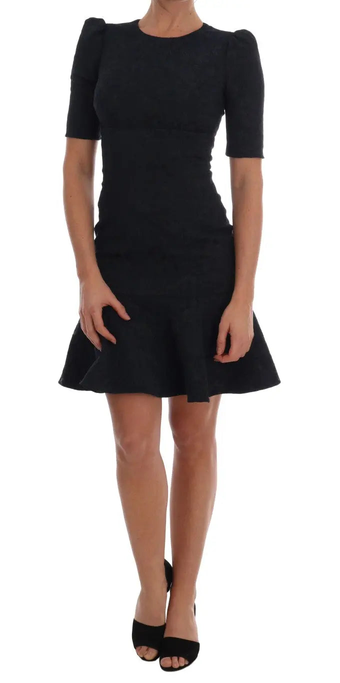 Robe Dolce & Gabbana mini noire et bleue Dolce & Gabbana