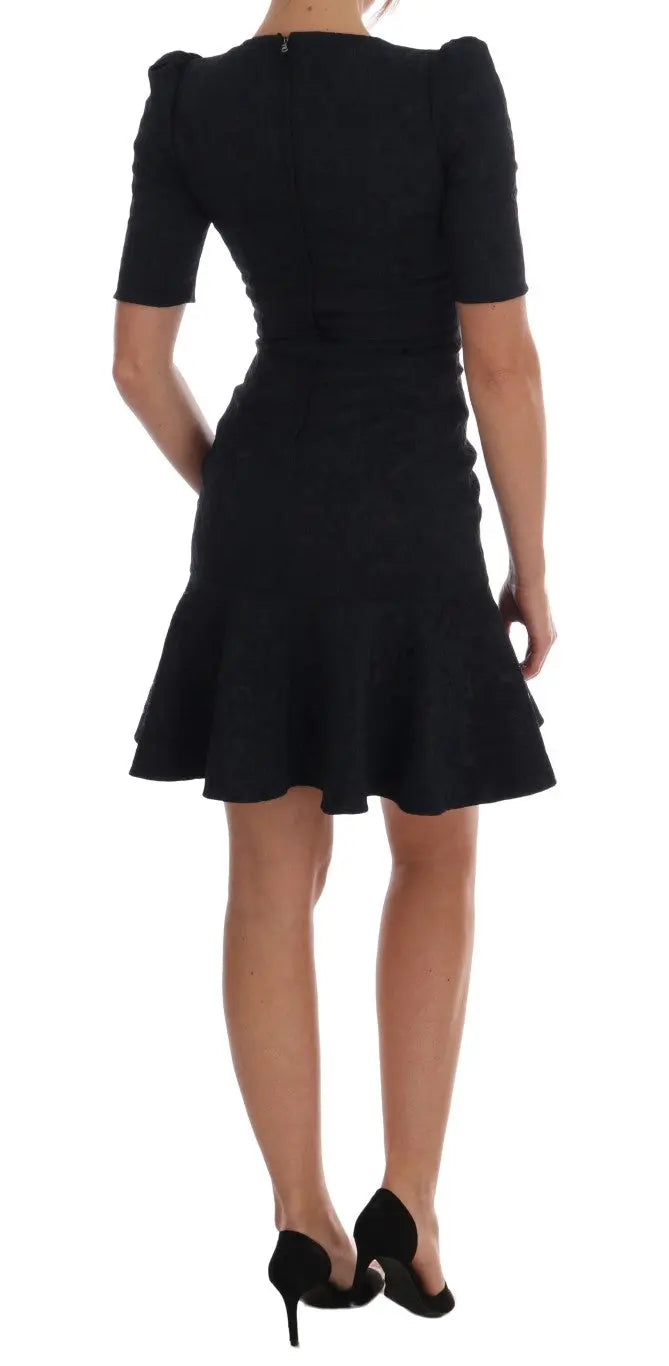 Robe Dolce & Gabbana mini noire et bleue Dolce & Gabbana