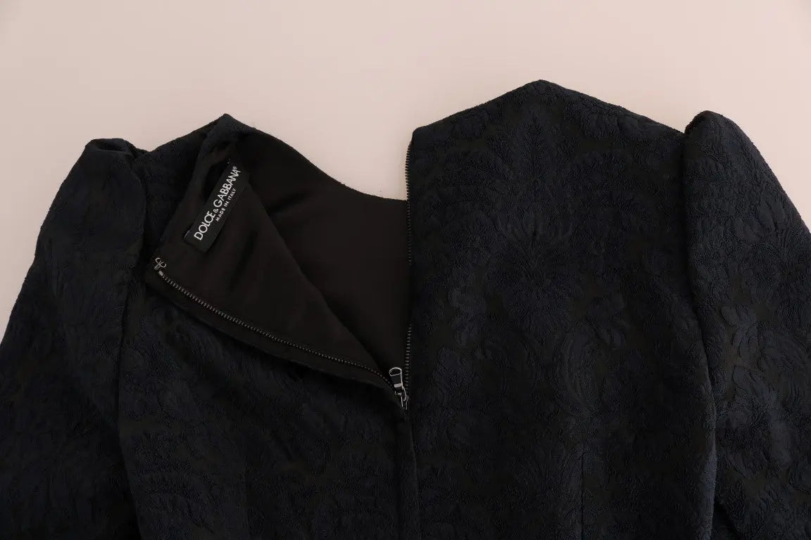 Robe Dolce & Gabbana mini noire et bleue Dolce & Gabbana