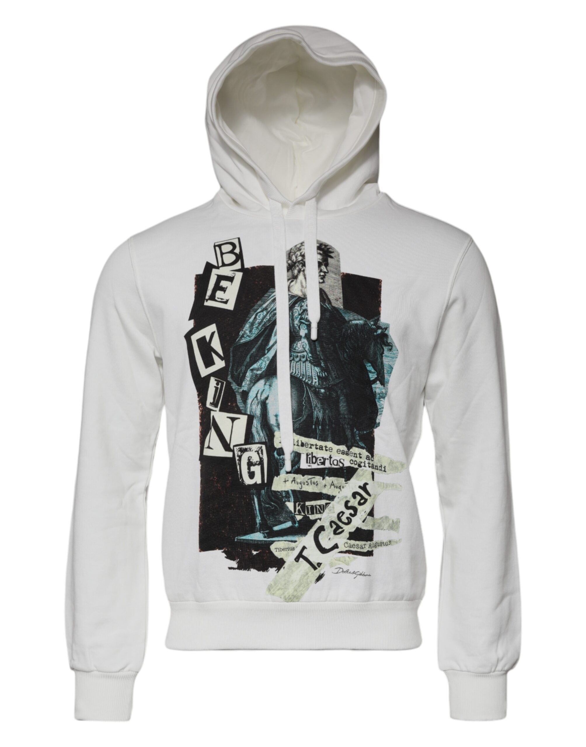 Sweat à capuche Dolce & Gabbana blanc