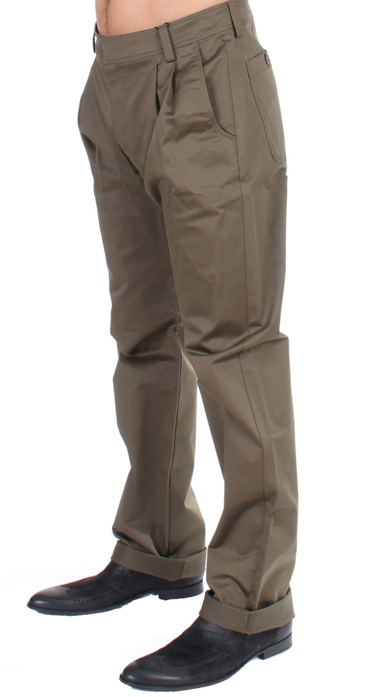 Pantalons GF Ferre confort verts
