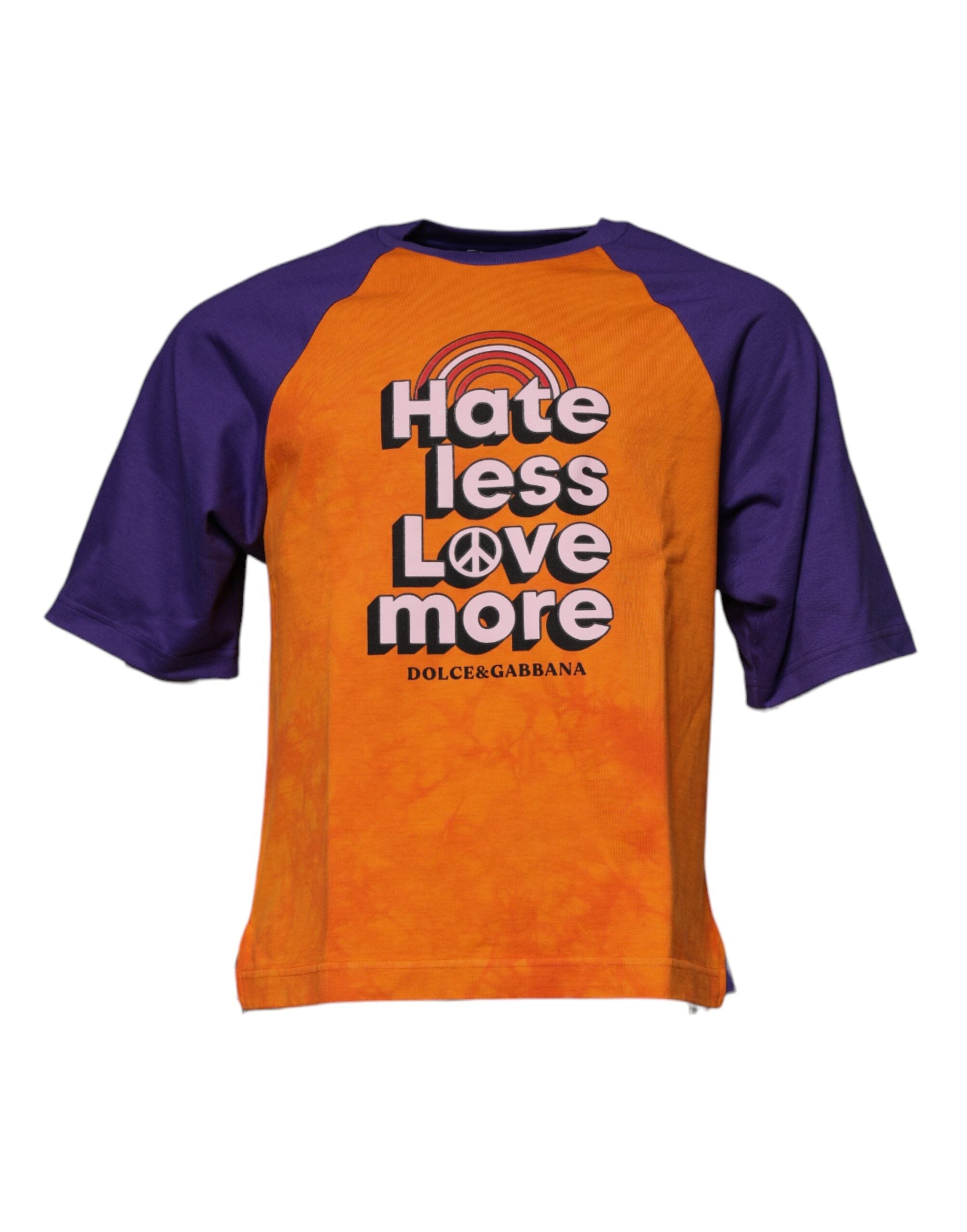 T-shirt Dolce & Gabbana orange violet