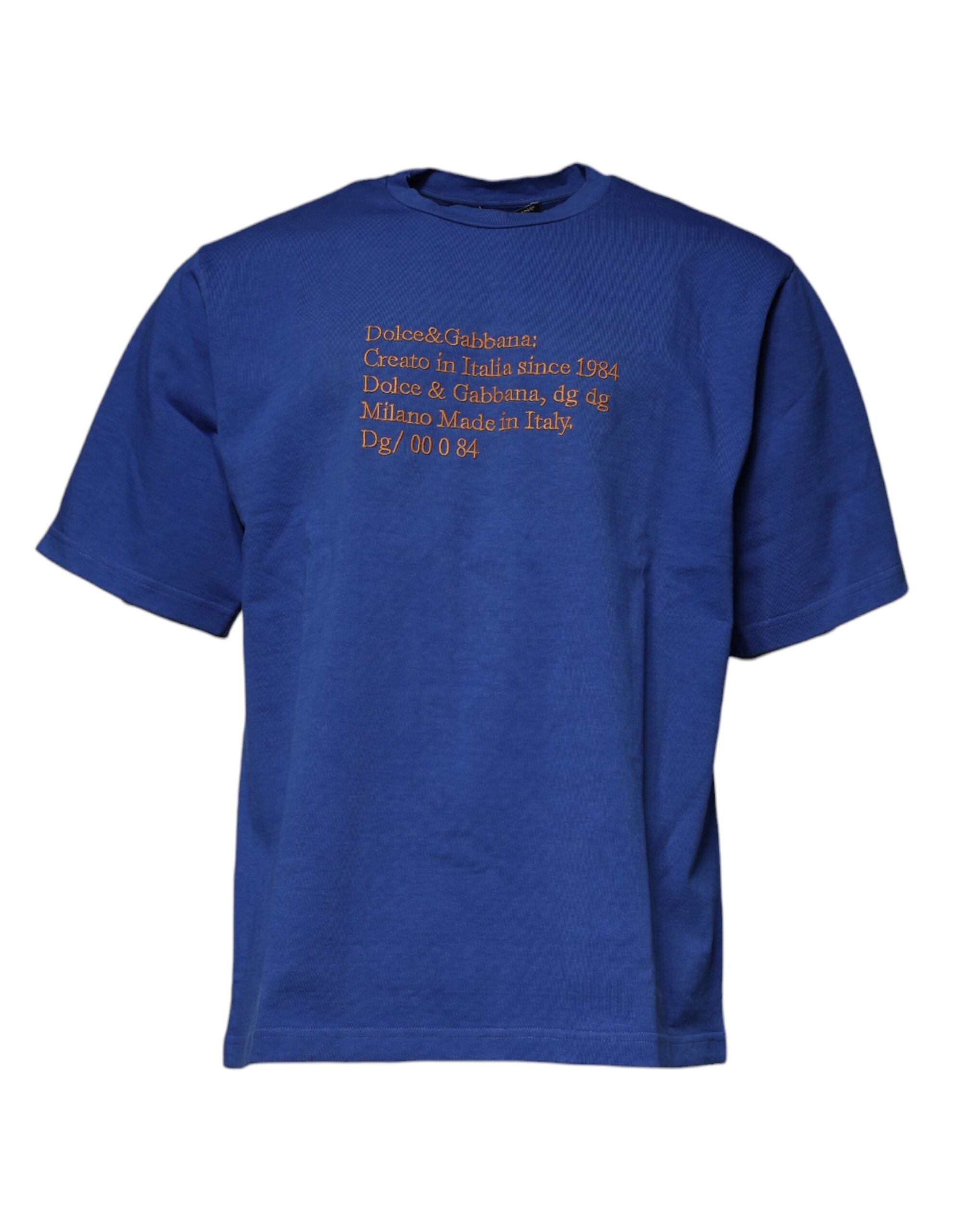 T-shirt Dolce & Gabbana bleu