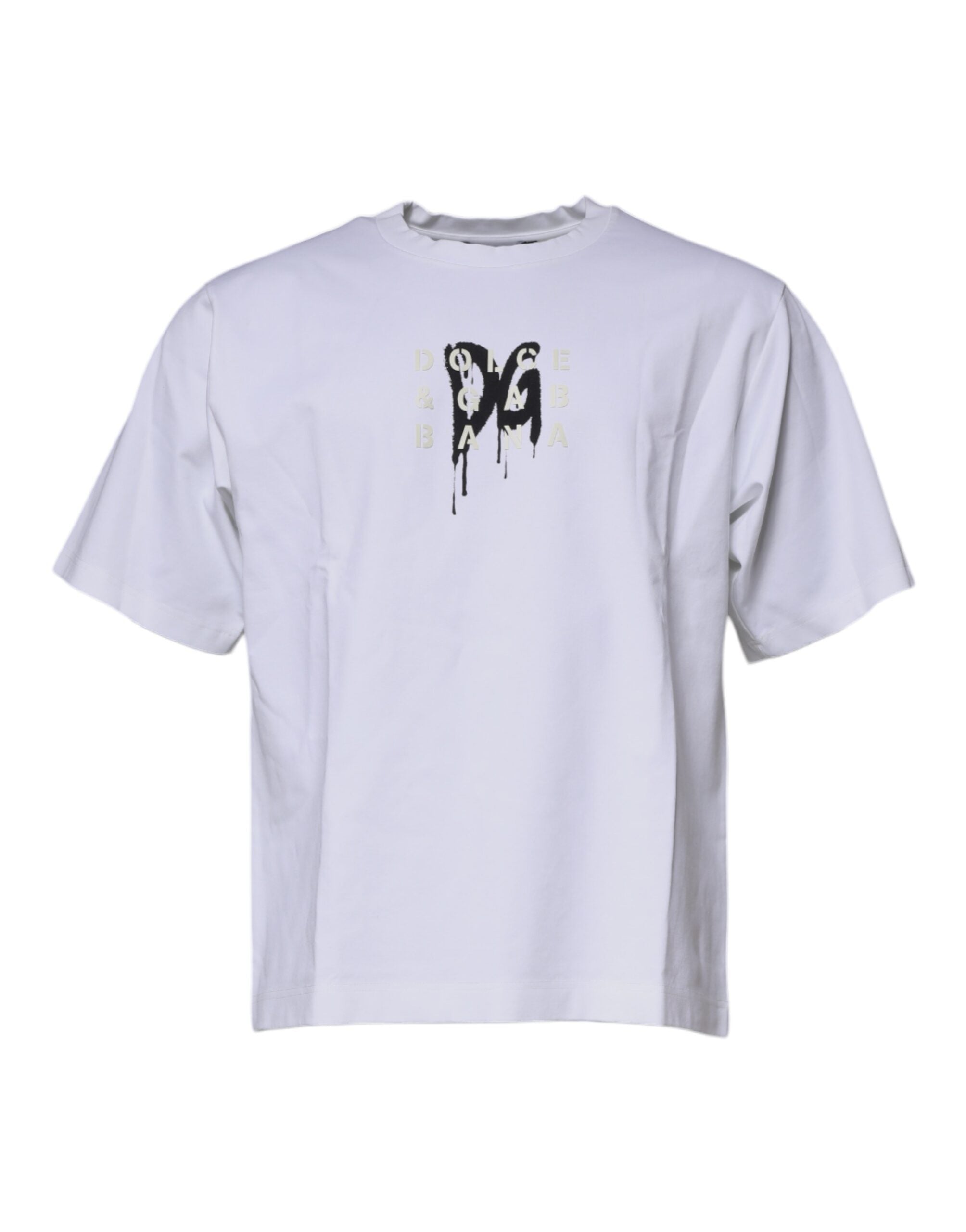 T-shirt Dolce & Gabbana logo blanc