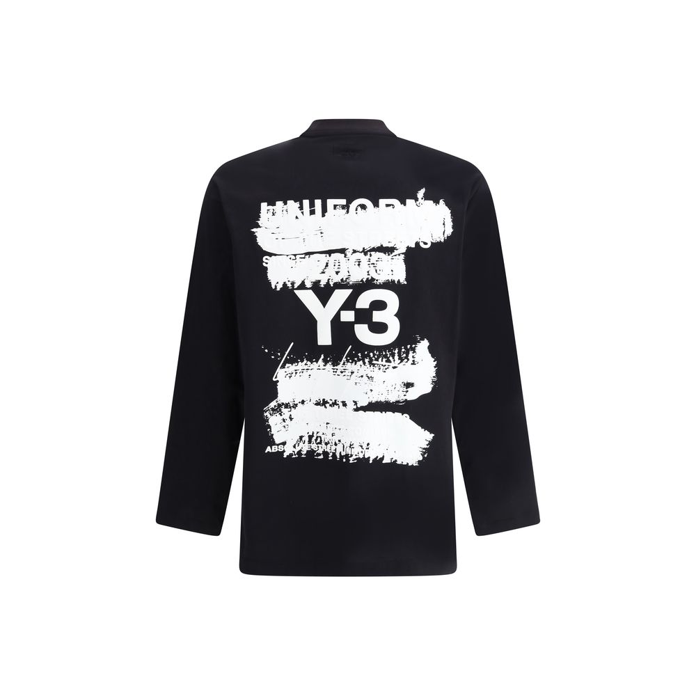 Pull Y-3 imprimé noir
