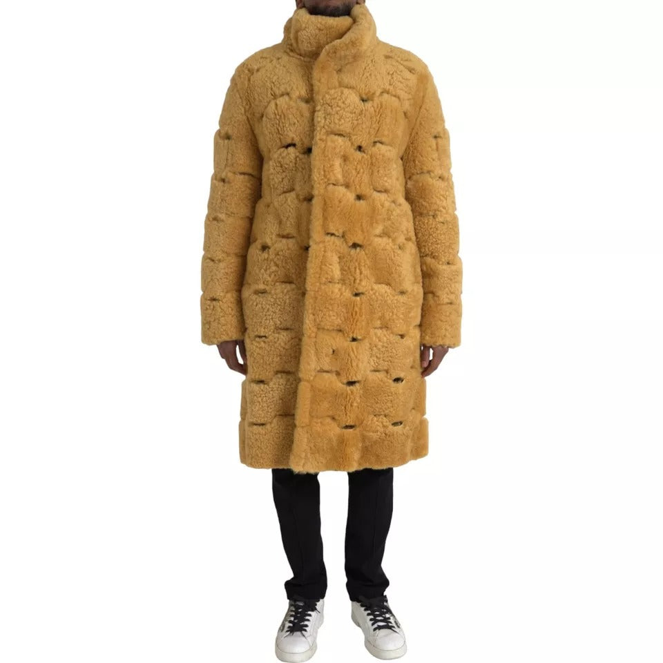 Manteau Bottega Veneta long jaune