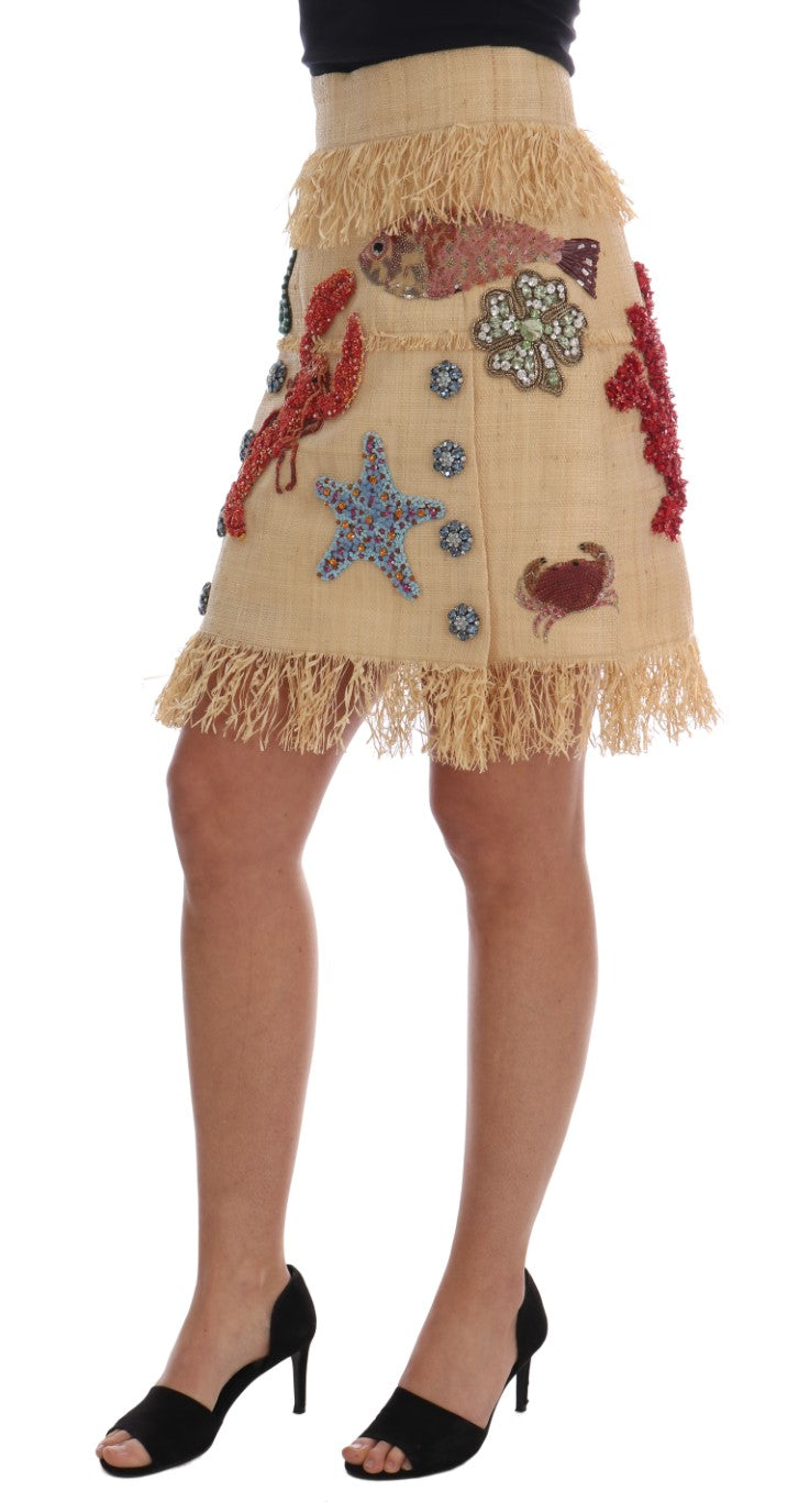 Jupe Dolce & Gabbana beige