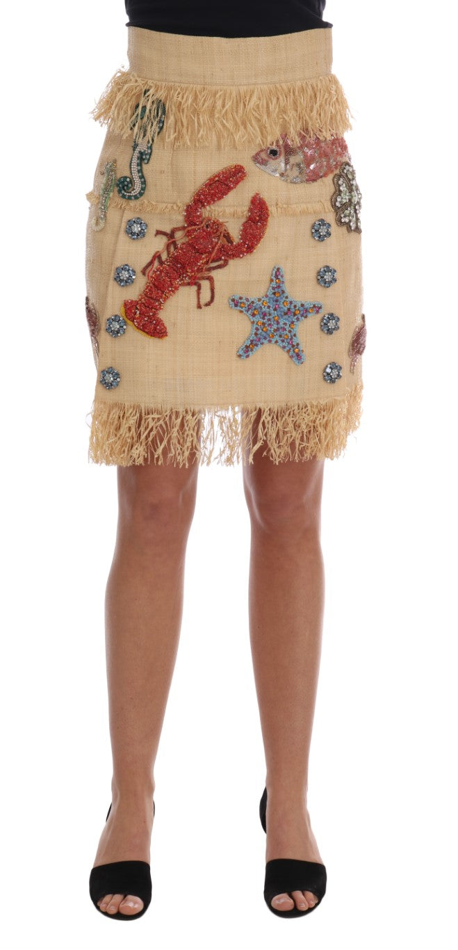 Jupe Dolce & Gabbana beige