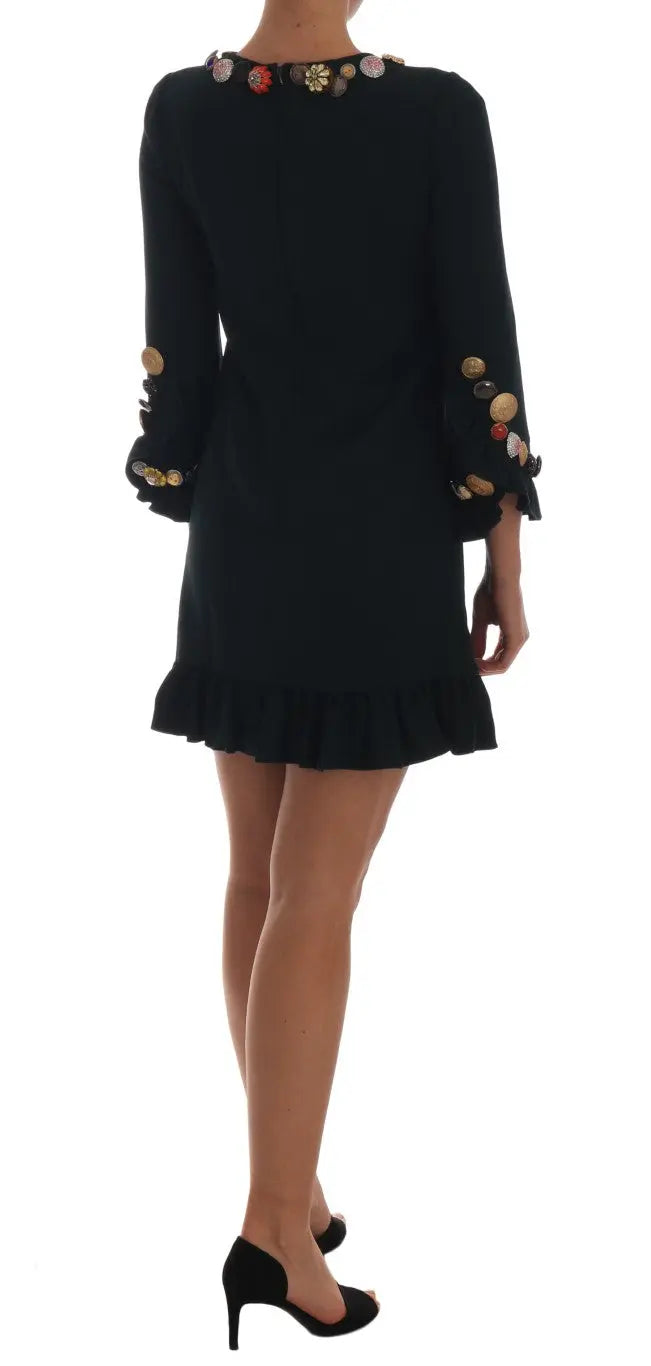 Robe courte Dolce & Gabbana verte Dolce & Gabbana