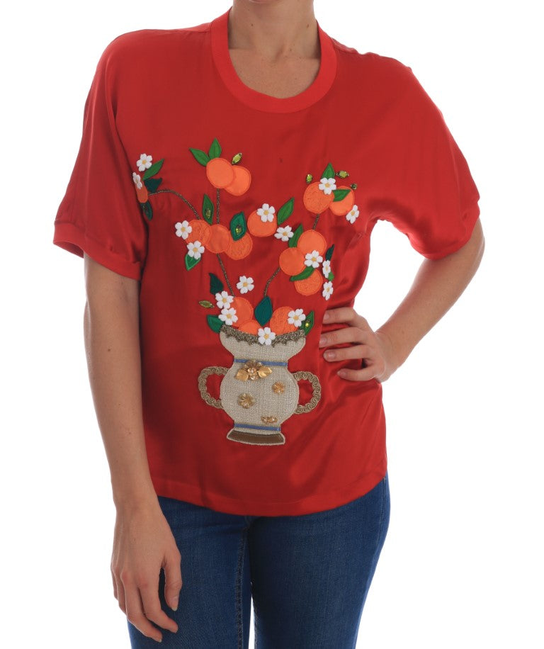 Blouse Dolce & Gabbana rouge