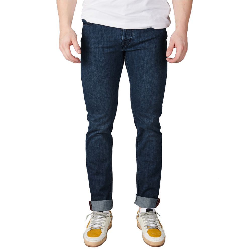 Jeans Tramarossa légèrement délavés bleus