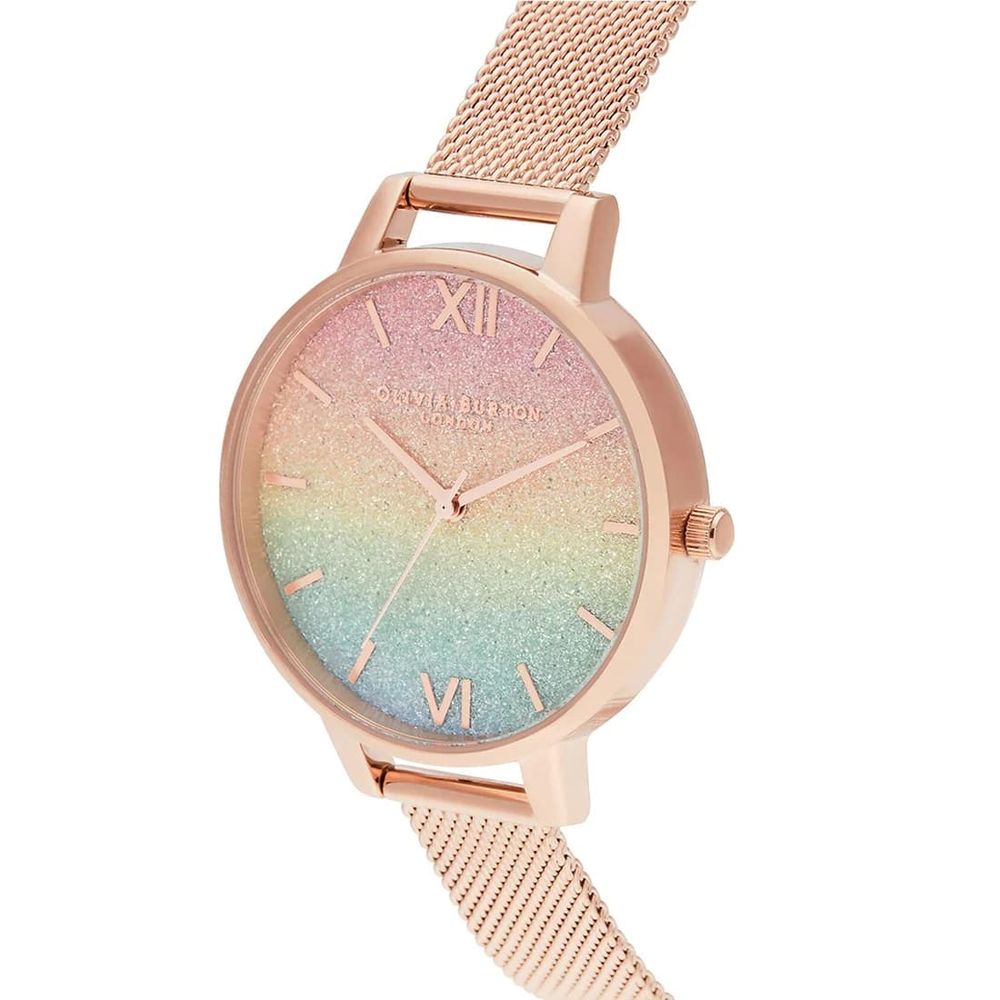 Montre multicolore Stainless Steel rose