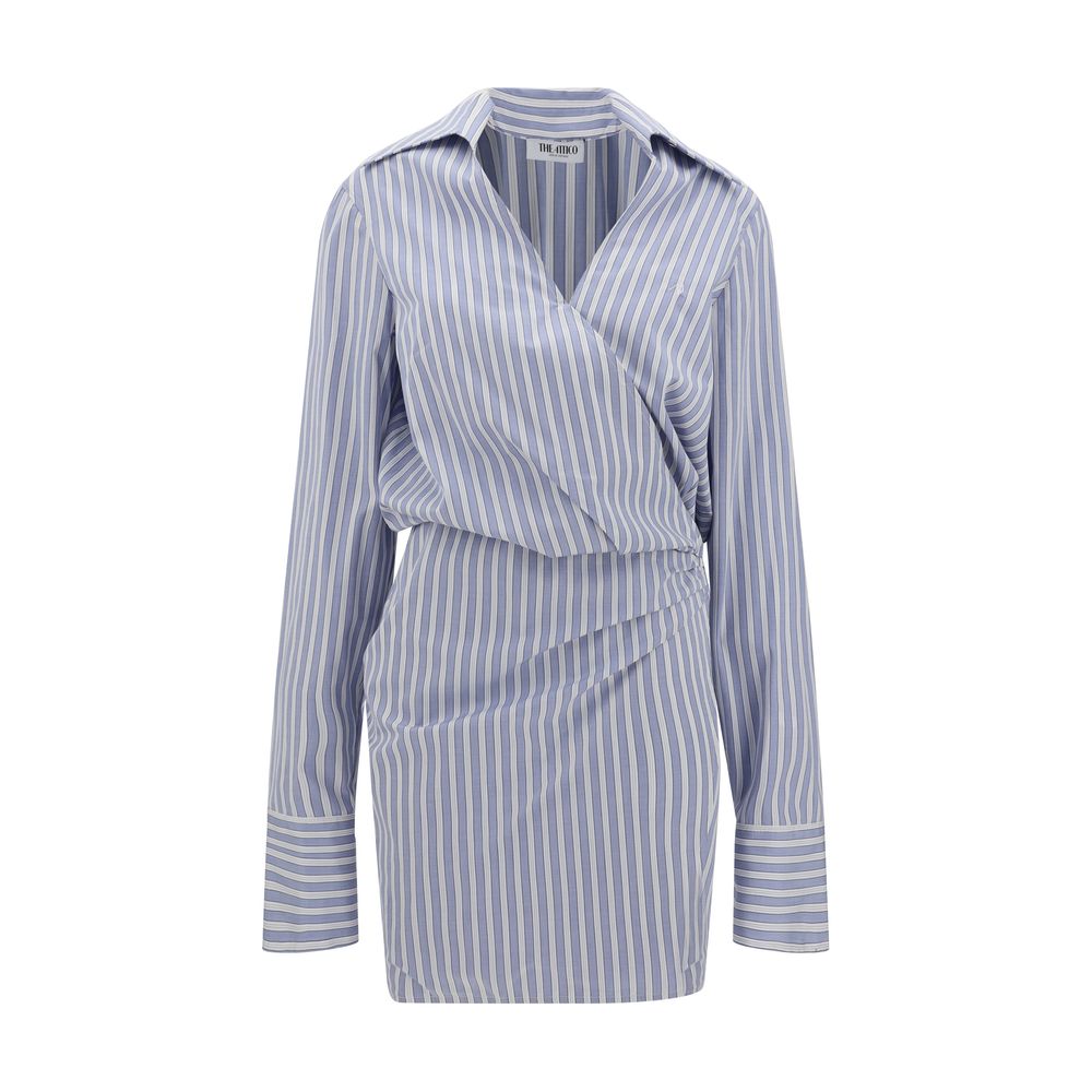 Robe chemisier The Attico rayée