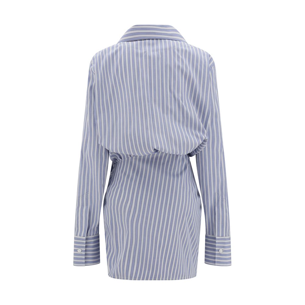 Robe chemisier The Attico rayée