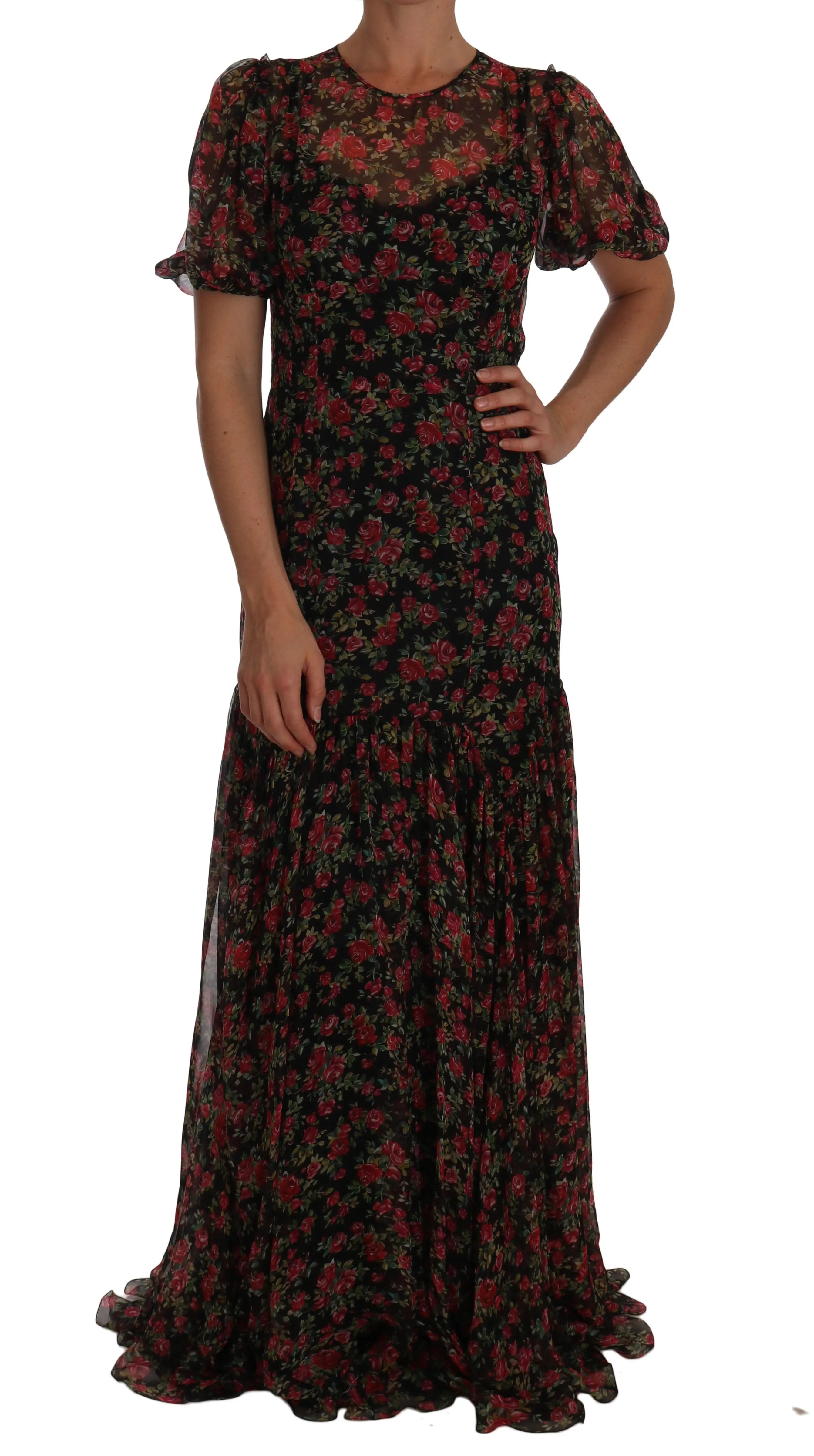 Robe Dolce & Gabbana A-line noire Dolce & Gabbana