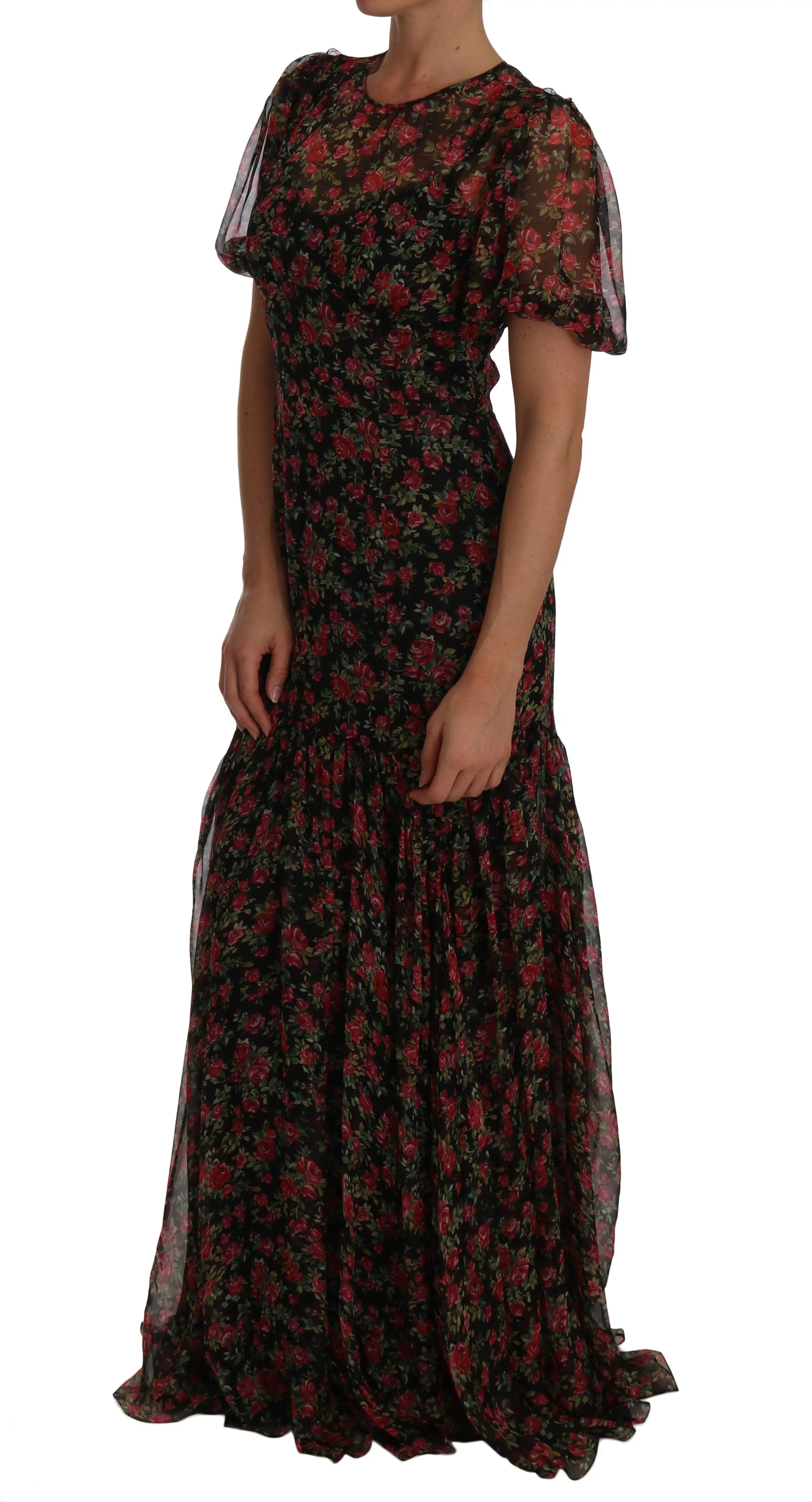 Robe Dolce & Gabbana A-line noire Dolce & Gabbana