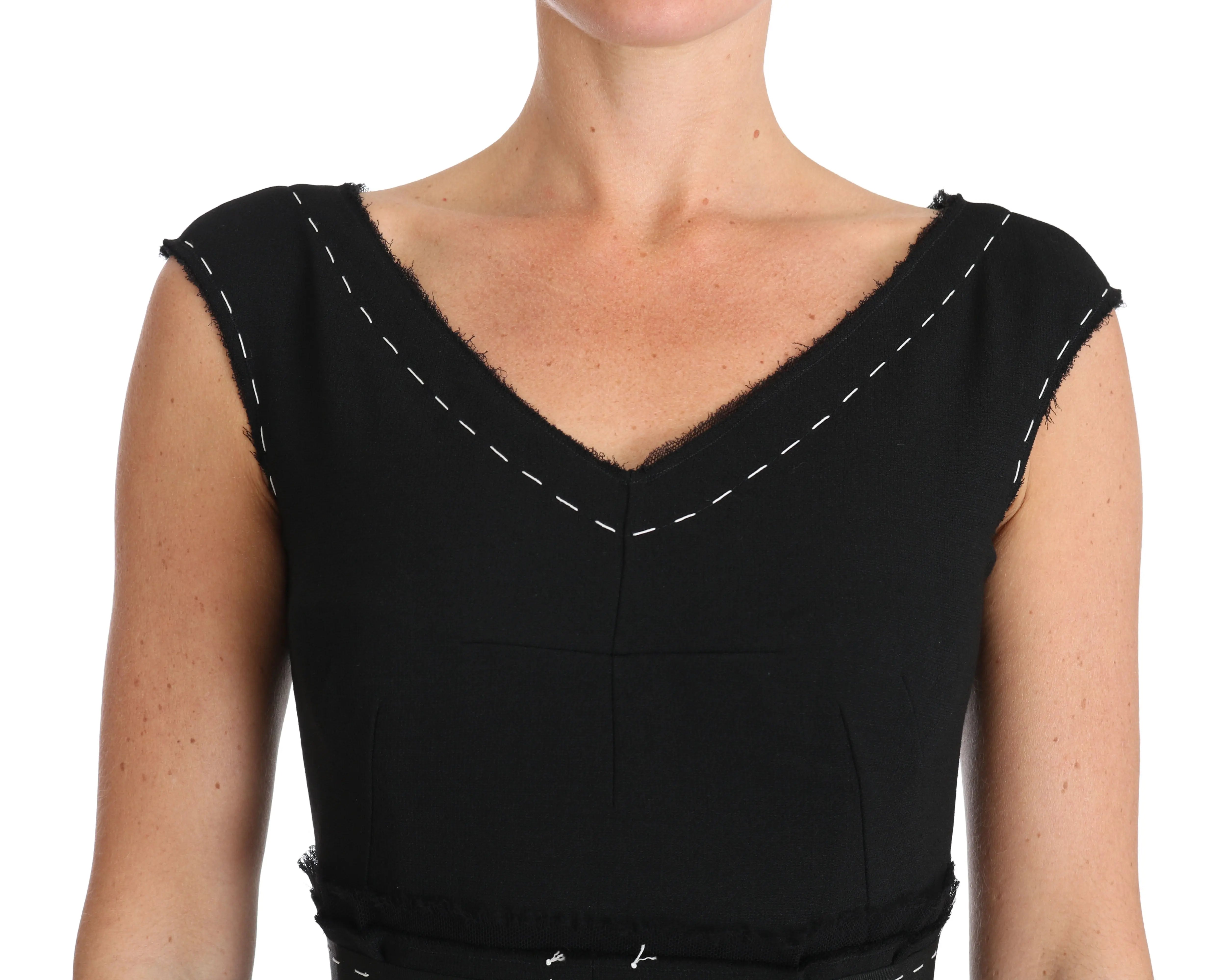 Robe Dolce & Gabbana A-line noire Dolce & Gabbana