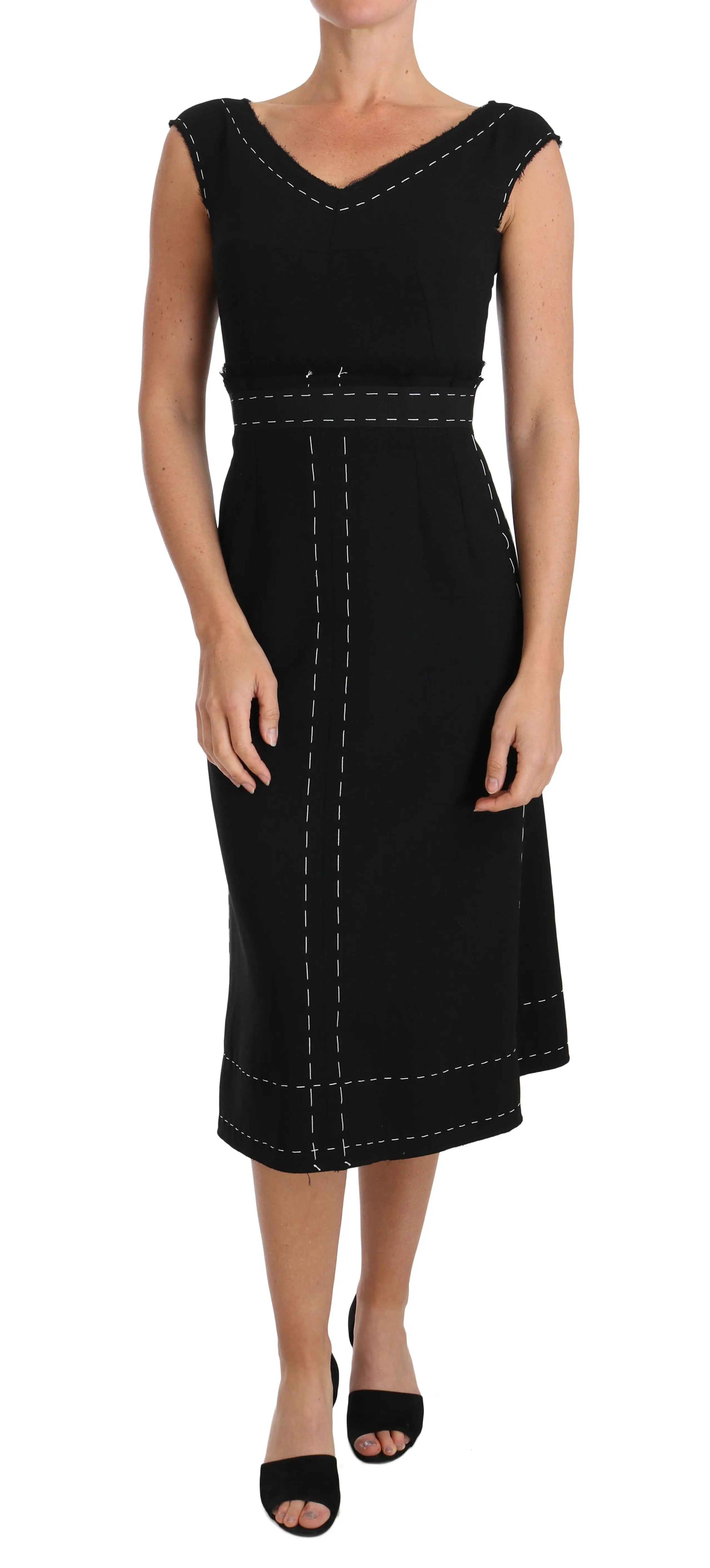 Robe Dolce & Gabbana A-line noire Dolce & Gabbana