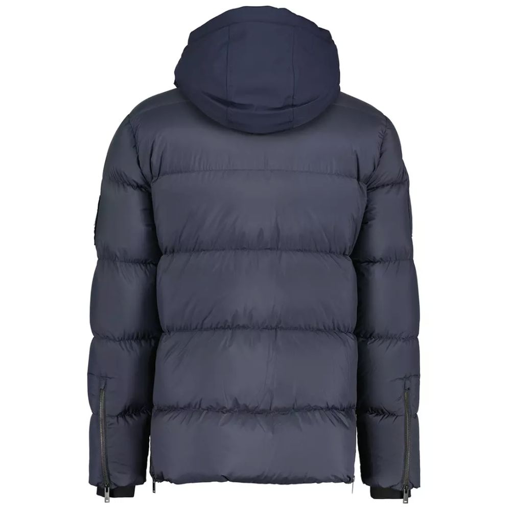 Veste Moose Knuckles puffer bleu nuit