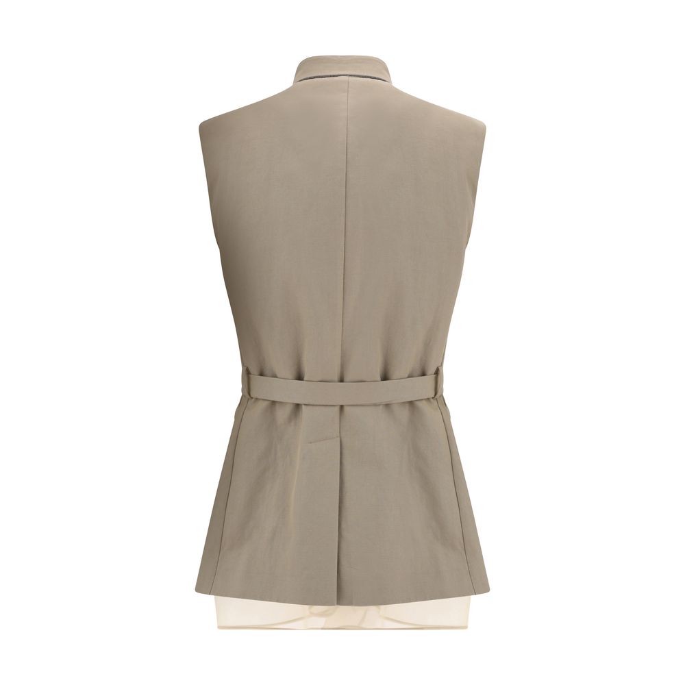 Gilet Brunello Cucinelli monochrome
