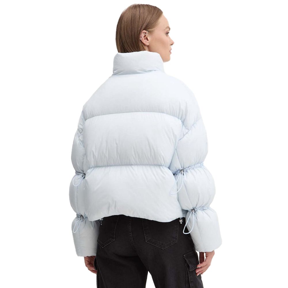 Veste Moose Knuckles courte bleu clair