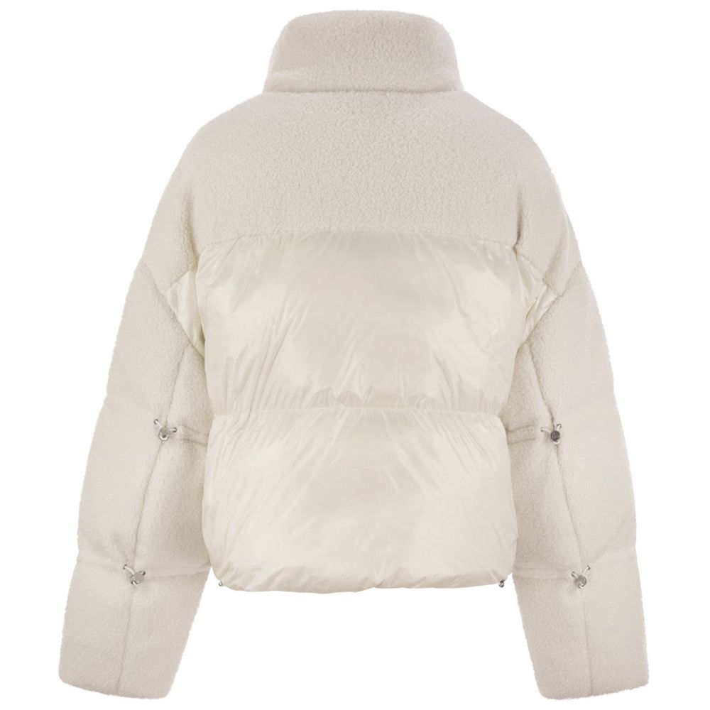 Veste Moose Knuckles courte blanche