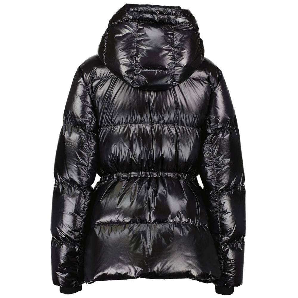 Veste Moose Knuckles à capuche noire