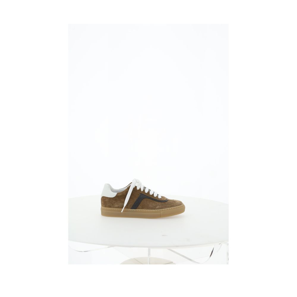 Baskets Brunello Cucinelli blanches