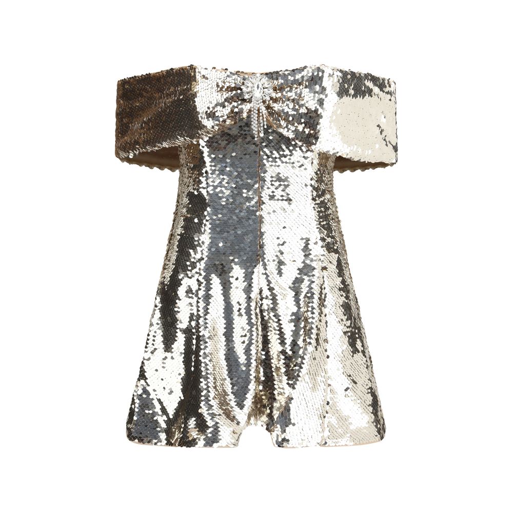 Robe courte Self-Portrait noire