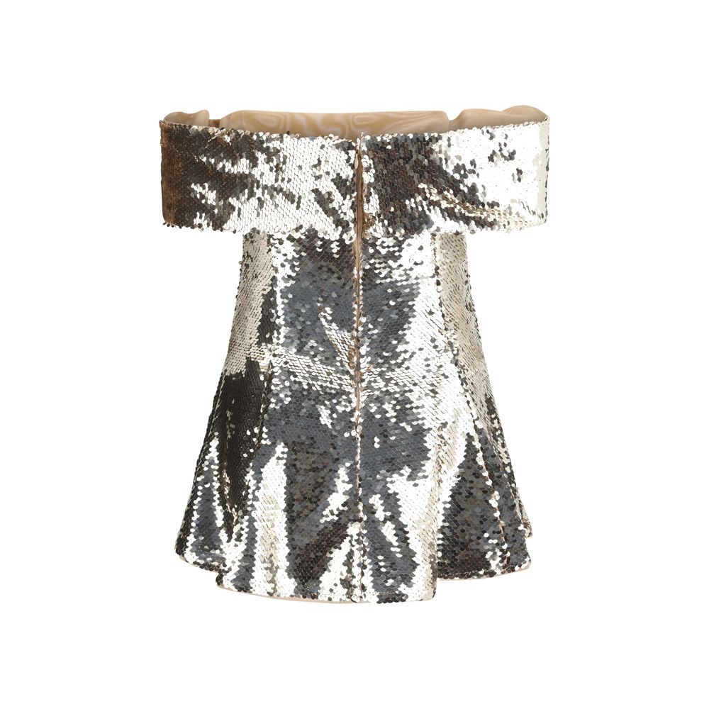 Robe courte Self-Portrait noire