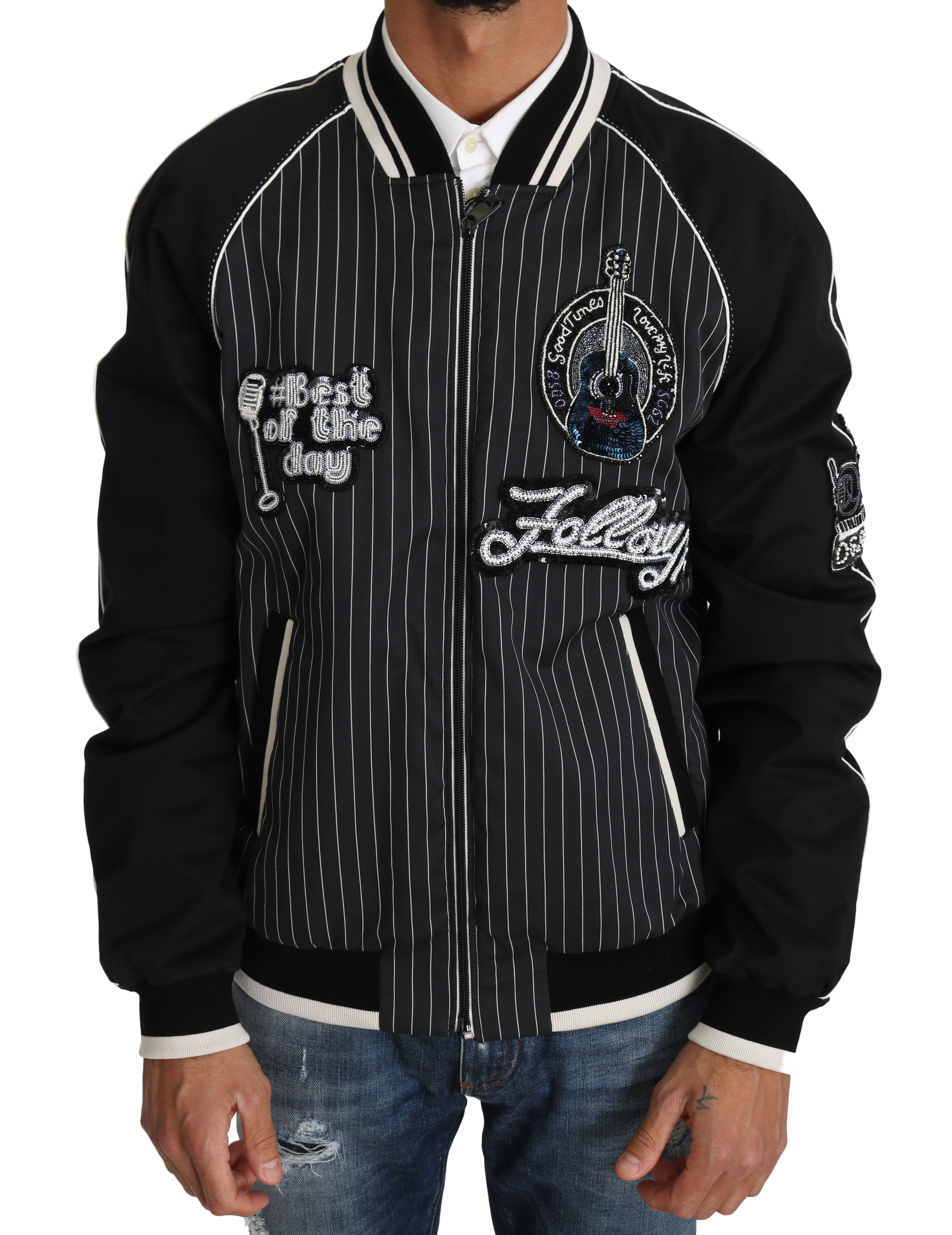 Veste Dolce & Gabbana Bomber noire
