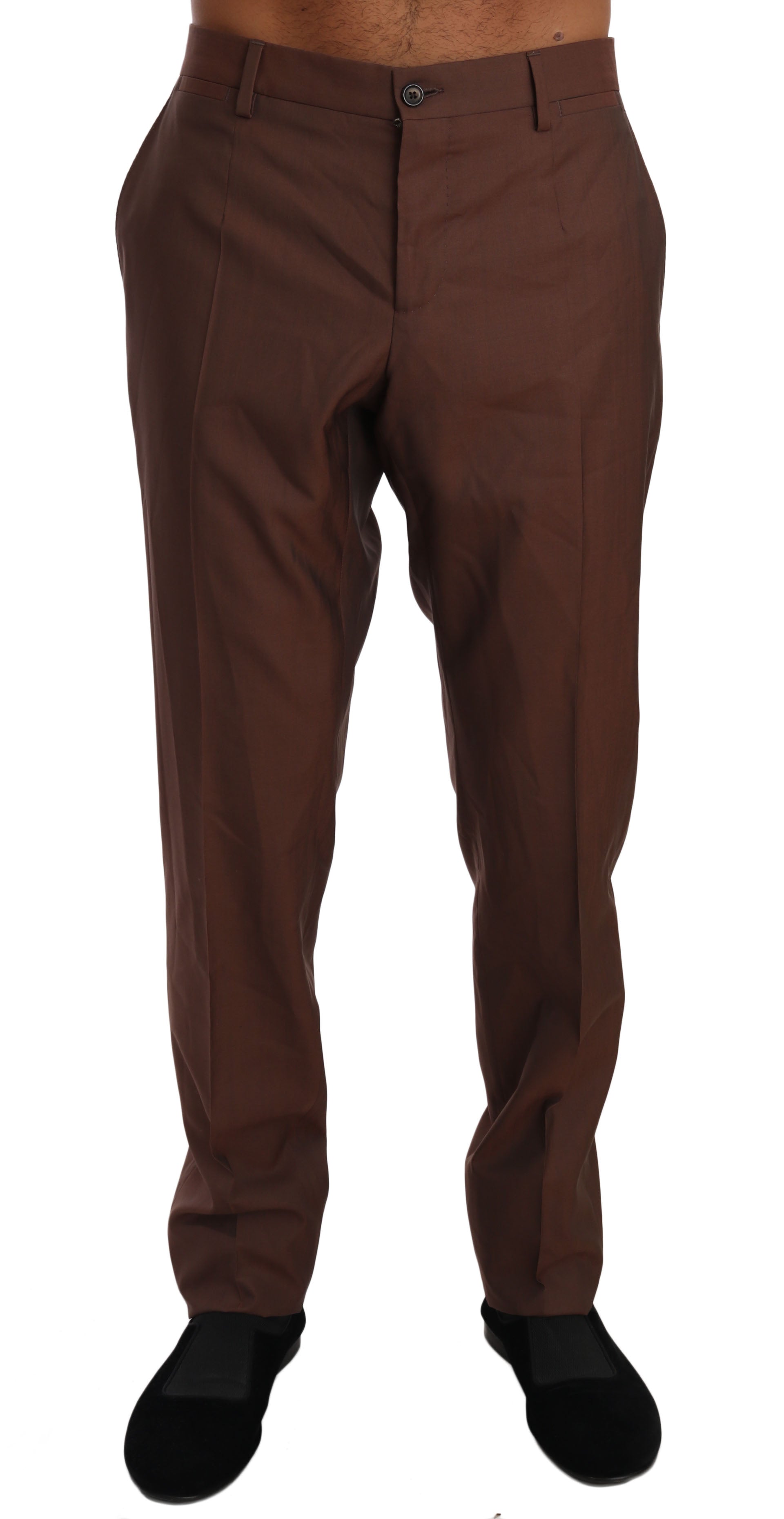 Pantalons Dolce & Gabbana formels marron
