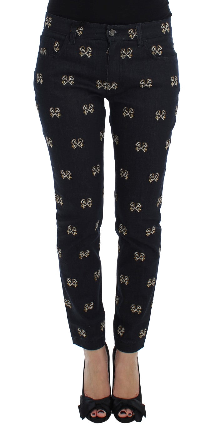 Jeans Dolce & Gabbana KATE bleu foncé