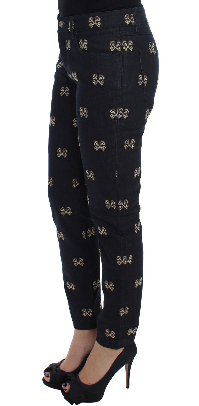 Jeans Dolce & Gabbana KATE bleu foncé