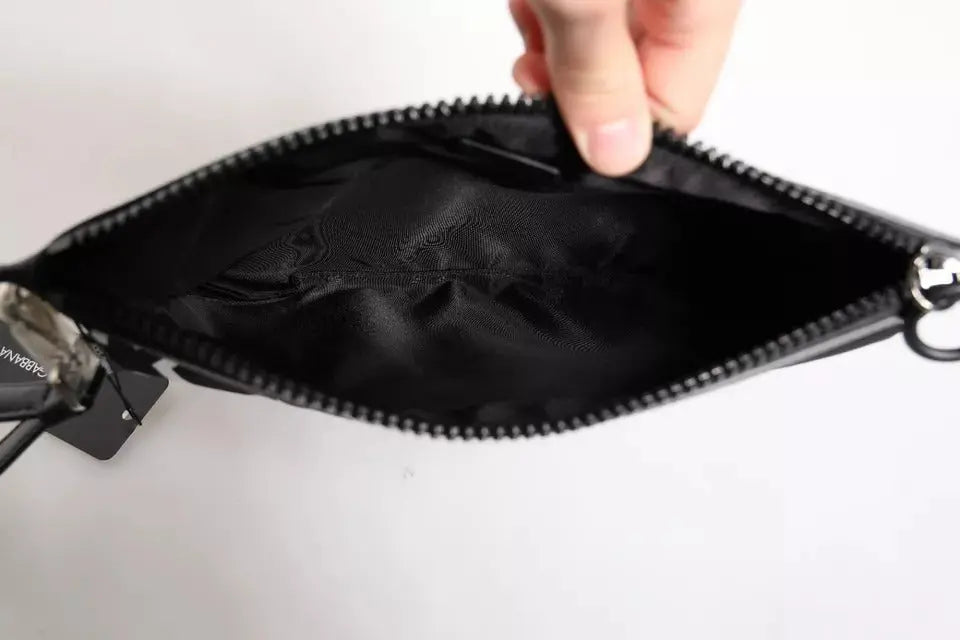 Pochette Dolce & Gabbana étoiles noires et blanches Dolce & Gabbana