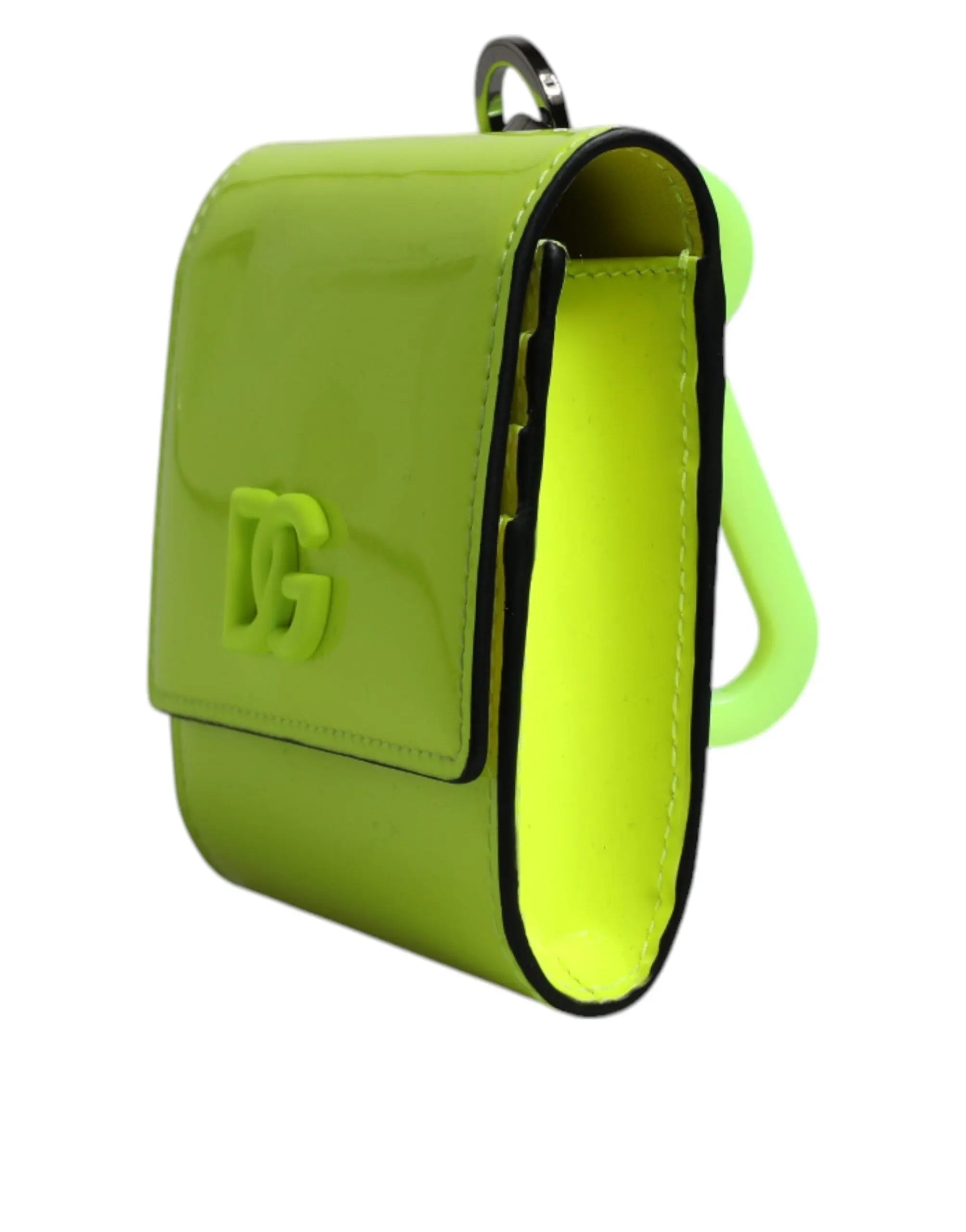 Portefeuille Dolce & Gabbana Card holder jaune vert Dolce & Gabbana