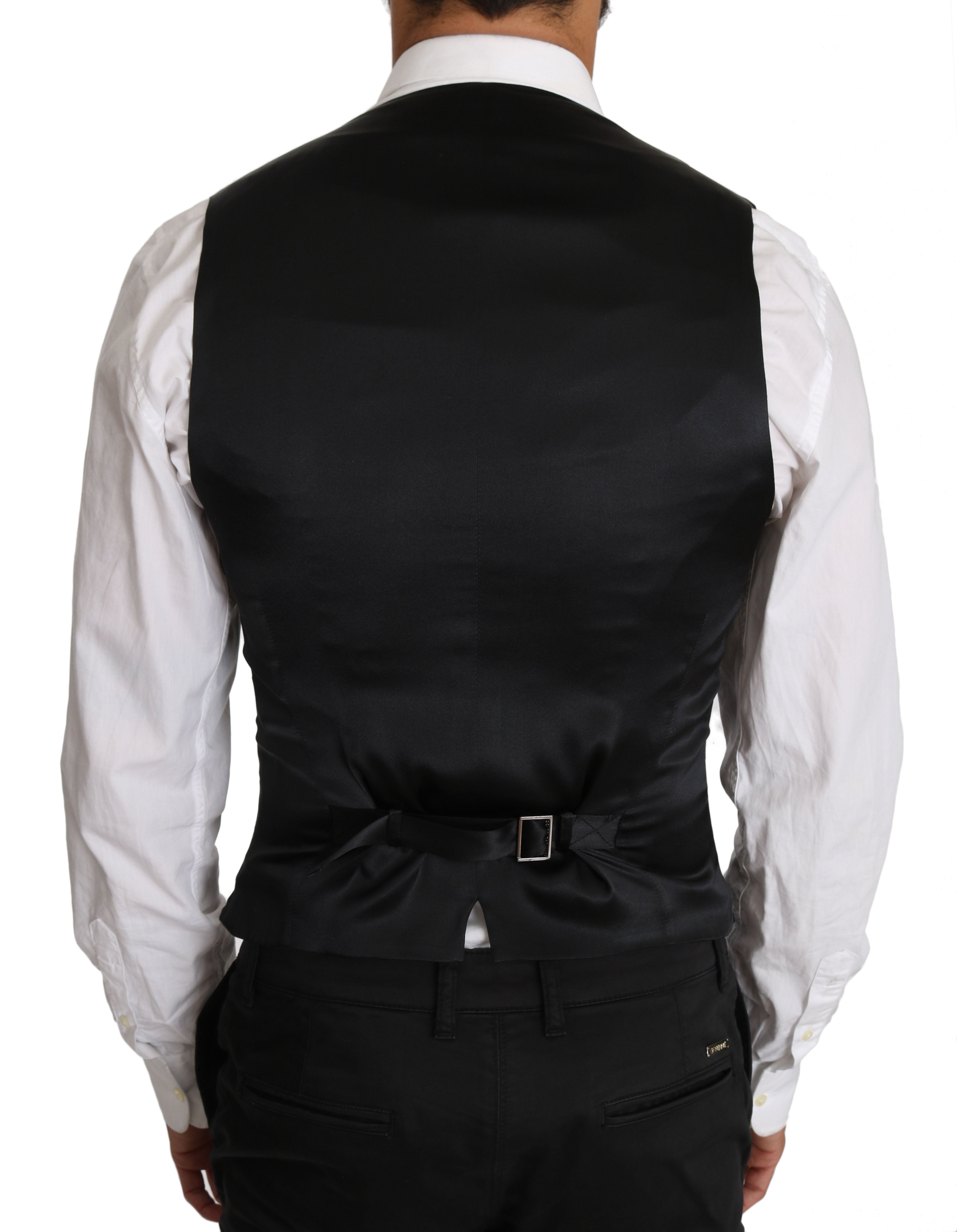 Gilet Dolce & Gabbana double boutonnage gris