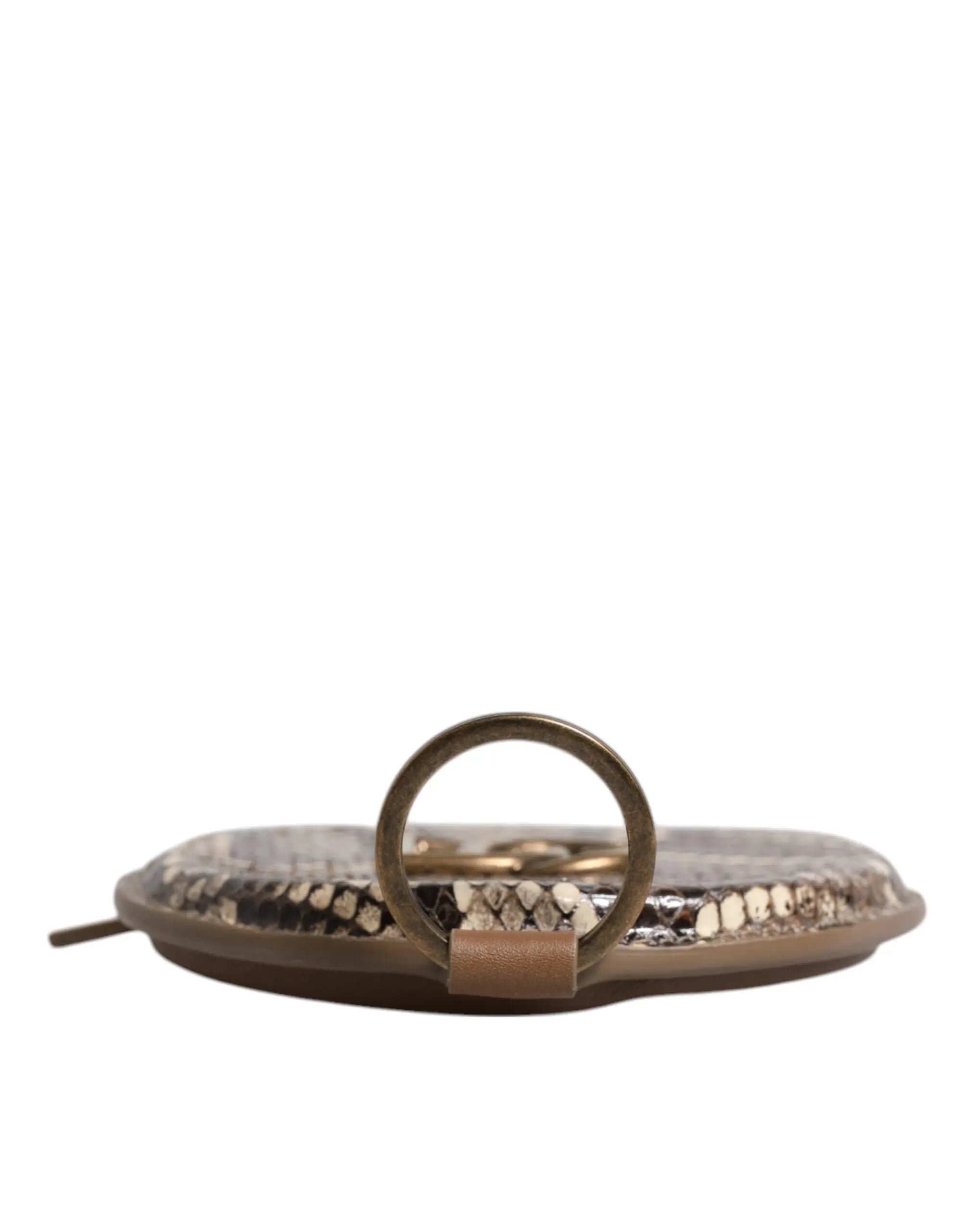 Porte-monnaie Dolce & Gabbana rond marron Dolce & Gabbana