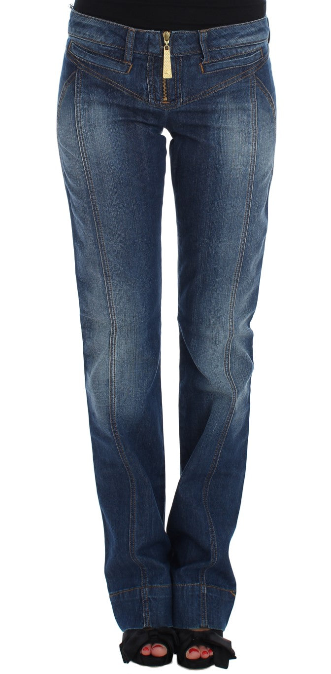 Jeans Just Cavalli boot cut bleu wash