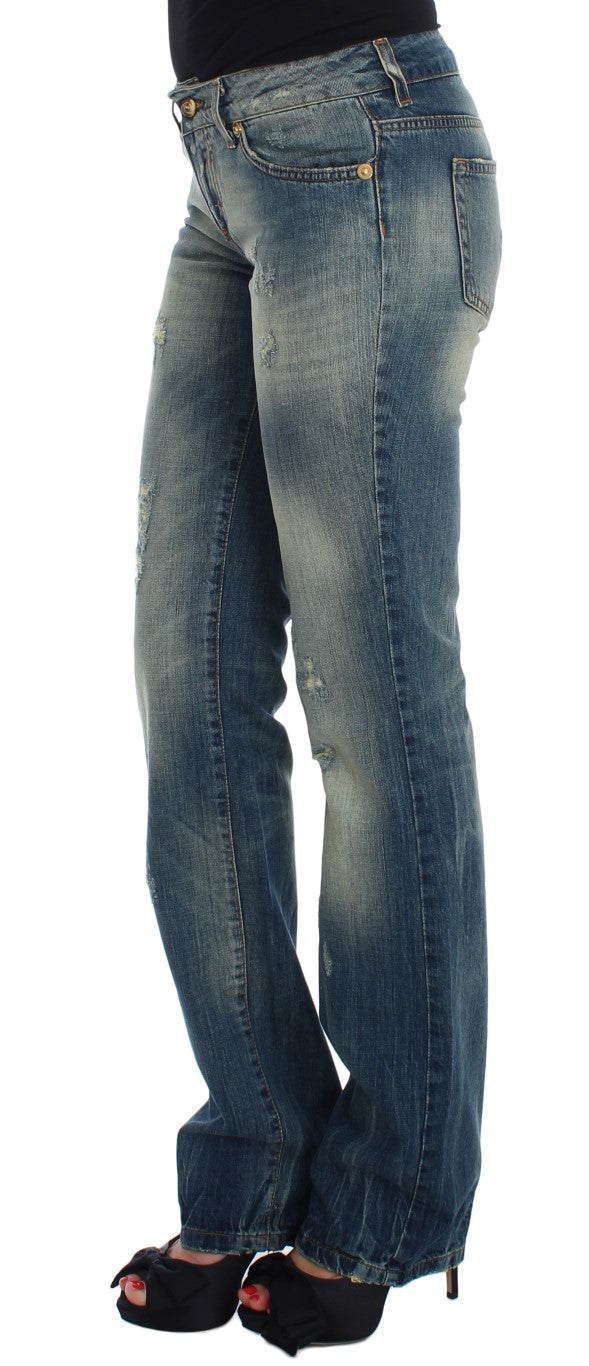 Jeans Just Cavalli flair bleus