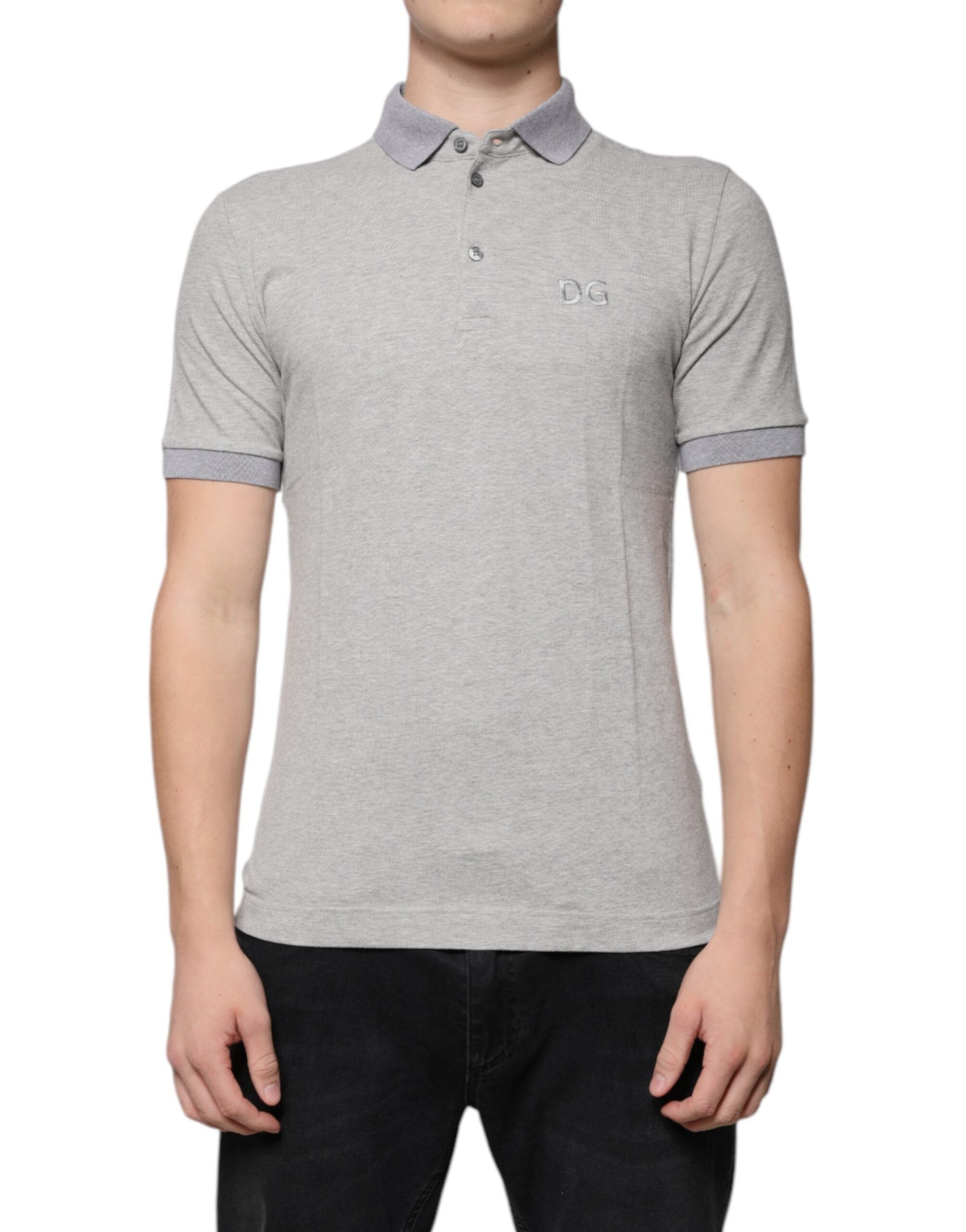 Polo Dolce & Gabbana gris