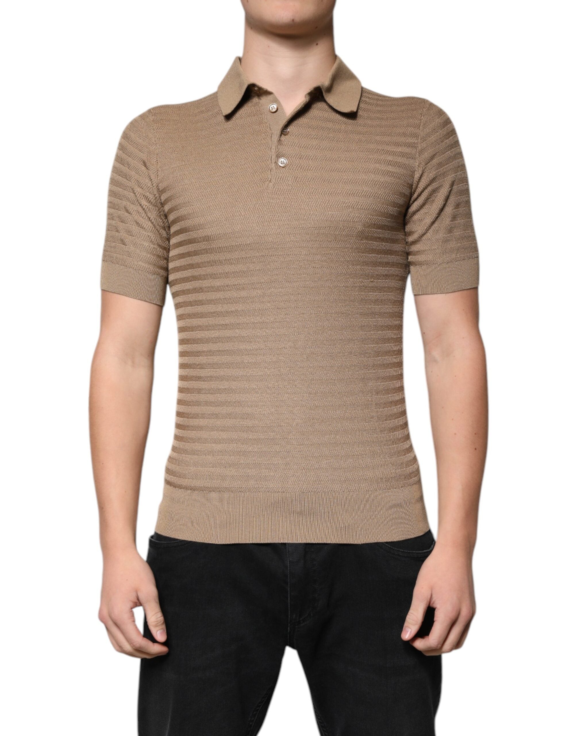 Polo Dolce & Gabbana marron