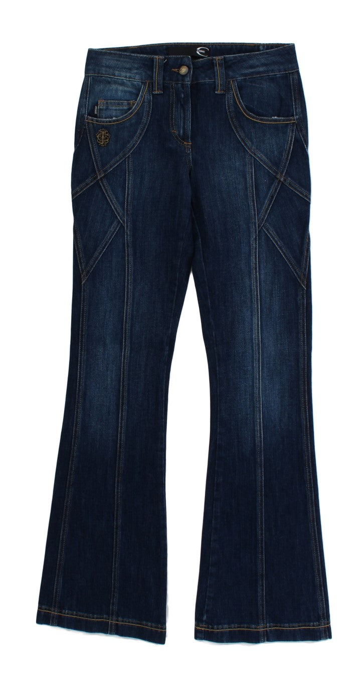 Jeans Just Cavalli Flare bleus