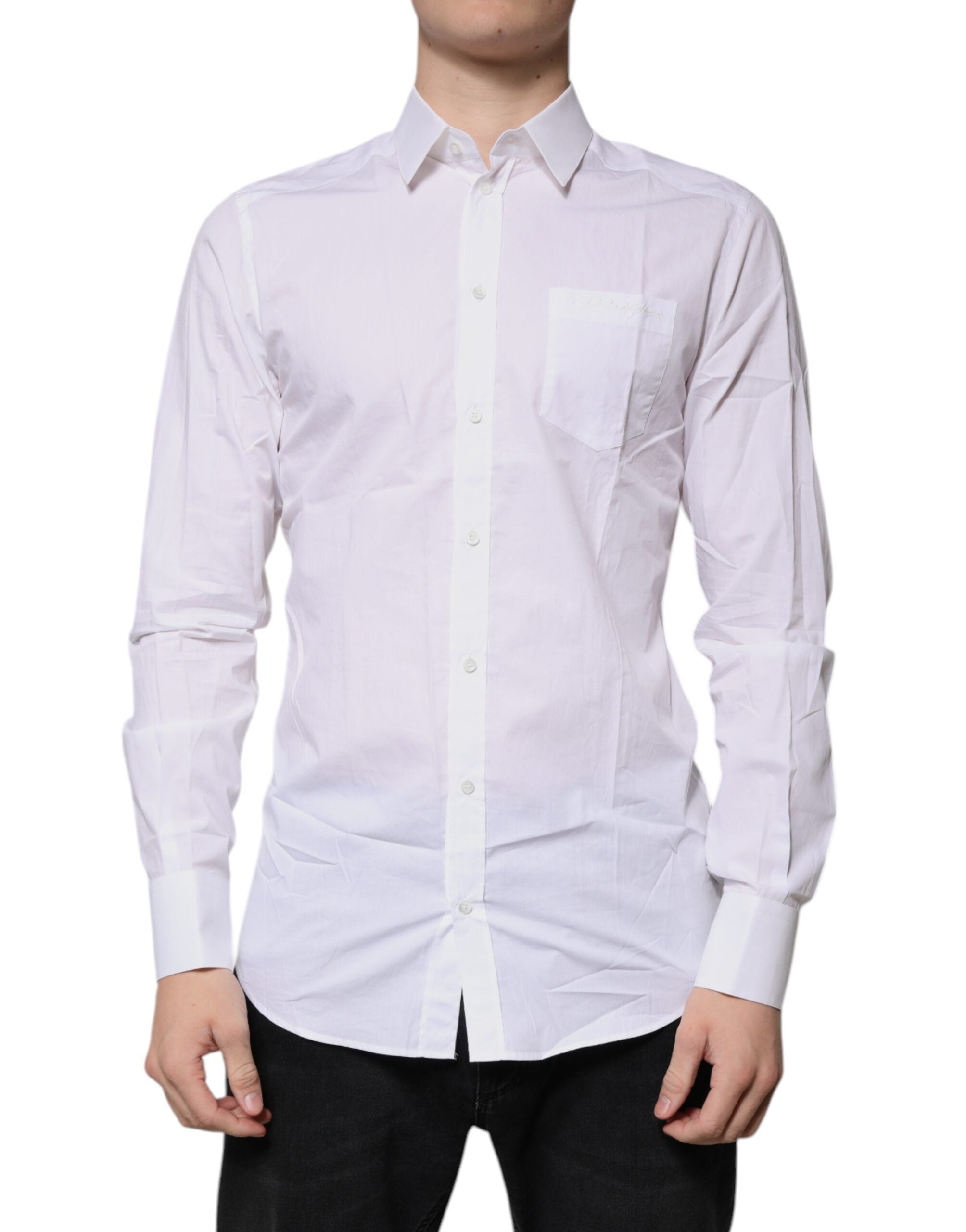 Chemise Dolce & Gabbana GOLD blanche
