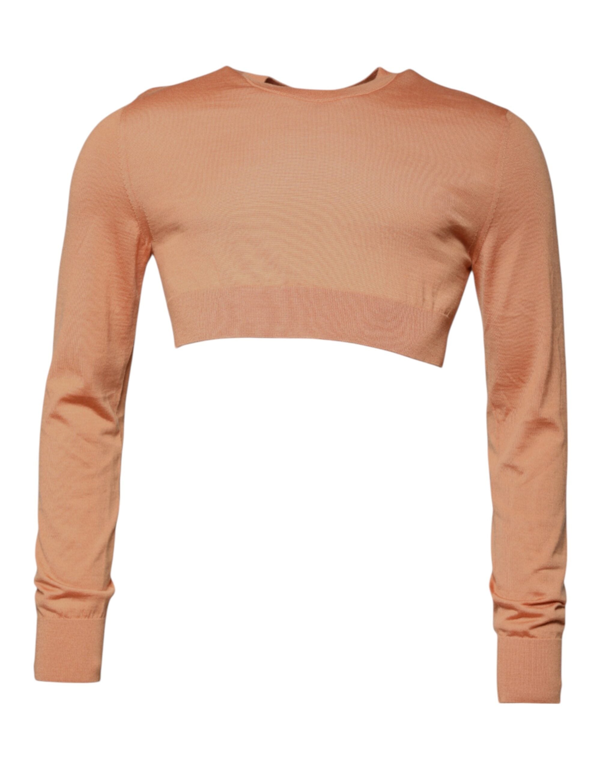 Pull DOLCE & GABBANA cropped beige