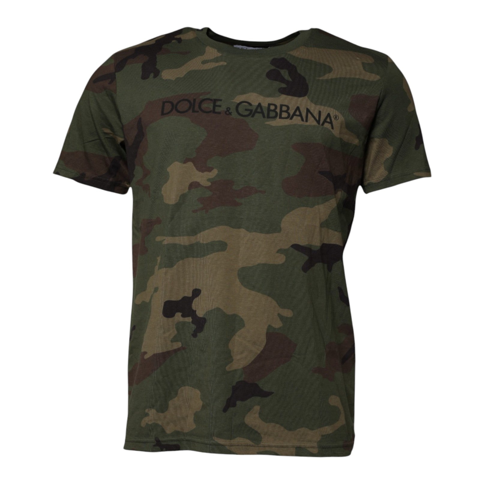 T-shirt Dolce & Gabbana camouflage multicolore